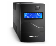 Qoltec Monolith (1000VA/ 600W, 2x Schuko,USB typ B, 2x RJ45) - 1546167 - zdjęcie 1